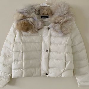 Thin down jacket